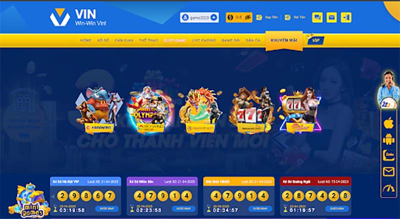 Game slot tại nhà cái