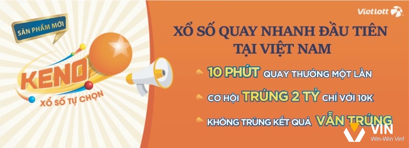 Thời gian chờ đợi xổ số keno ngắn chỉ 10 phút cho một kỳ quay